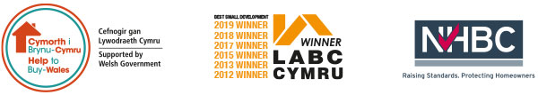 Help to Buy Wales, LABC Cymru Best Small Development Winner 2012, 13, 15, 17, 18, 19, NHBC